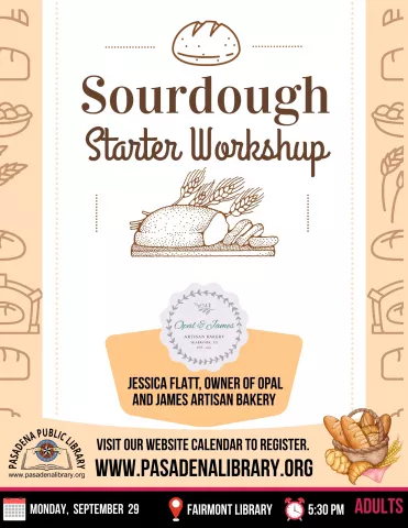 FAIRMONT: Sourdough Starter Workshop (RR)