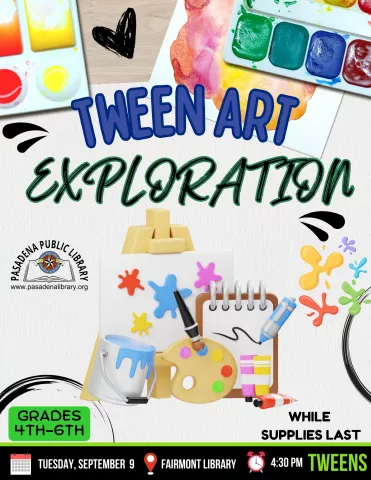 FAIRMONT: Tween Art Exploration