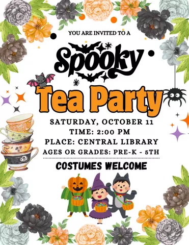 CENTRAL: Spooky Tea Party