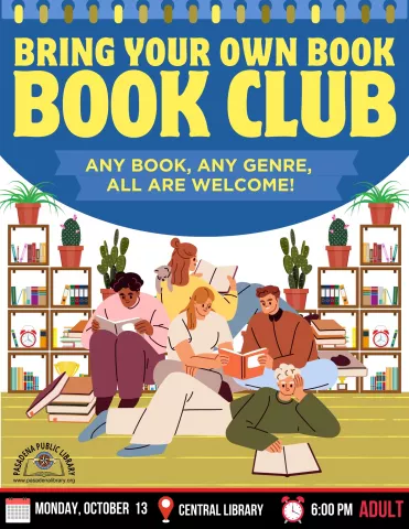 CENTRAL: Bring Your Own Book Book Club