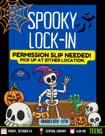 CENTRAL: Spooky Lock-In