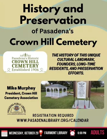 FAIRMONT: History and Preservation of Pasadena&#039;s Crown Hill Cemetery