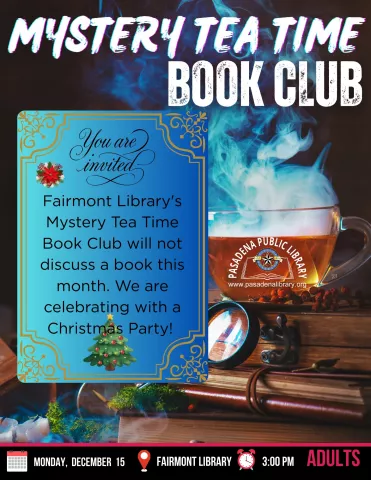 FAIRMONT: Mystery Teatime Book Club - Christmas Party