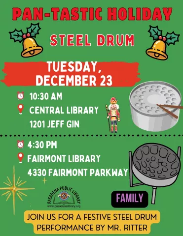 FAIRMONT: Pan-Tastic Holiday - Steel Drum Performance 