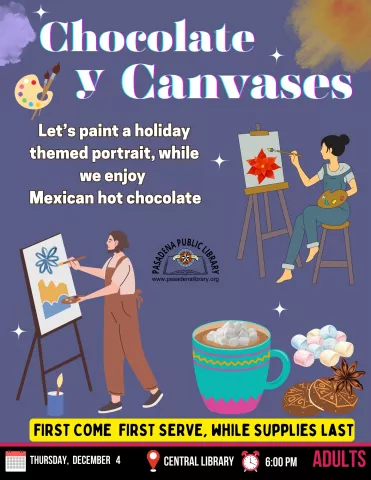 CENTRAL: Chocolate y Canvases
