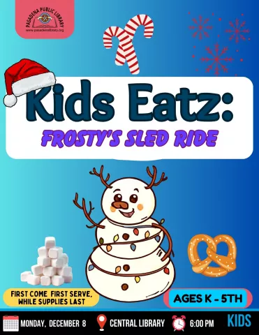 CENTRAL: Kids Eatz - Frosty&#039;s Sled Ride