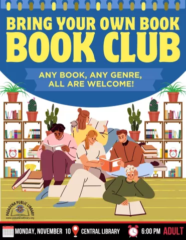 CENTRAL: Bring Your Own Book Book Club