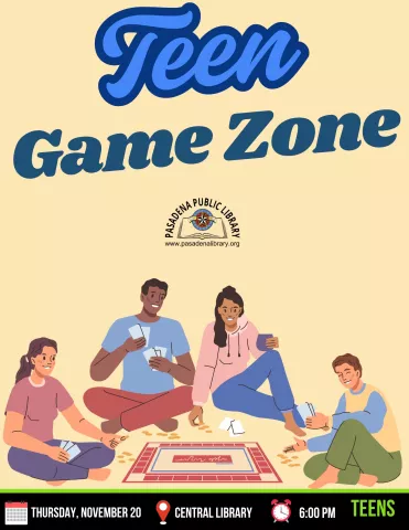 CENTRAL: Teen Game Zone