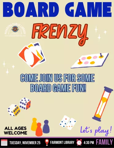 FAIRMONT: Board Game Frenzy