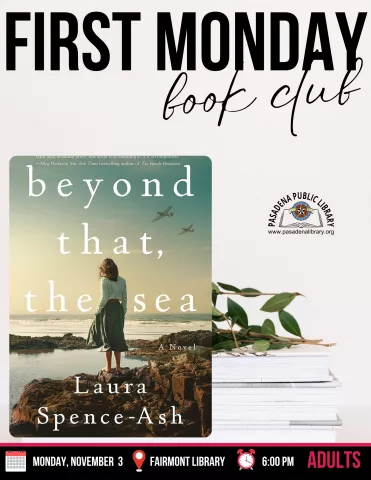 FAIRMONT: First Monday Book Club &quot;Beyond that, the Sea&quot;
