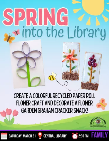 CENTRAL: Spring Into the Library 