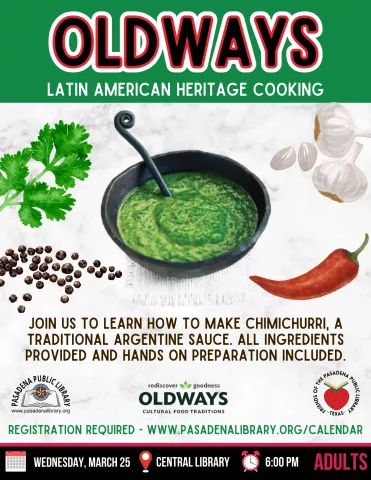 CENTRAL: Olways Latin America Herritage Cooking Chimichurri (RR)