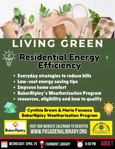 FAIRMONT: Living Green - Residential Energy Efficiency (RR)