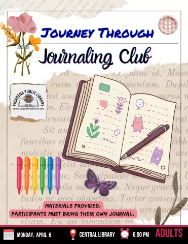 CENTRAL: Journey Through Journaling - A Journaling Club 