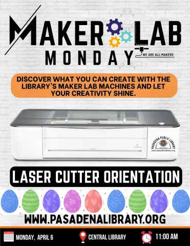 CENTRAL: Maker Lab Monday - Glowforge Laser Cutter