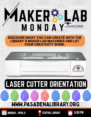 CENTRAL: Maker Lab Monday - Glowforge Laser Cutter