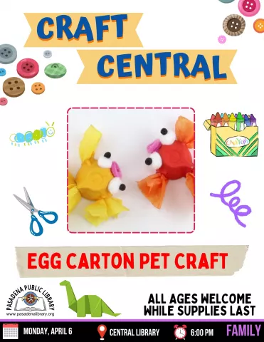 CENTRAL: Craft Central - Egg Carton Pet Goldfish