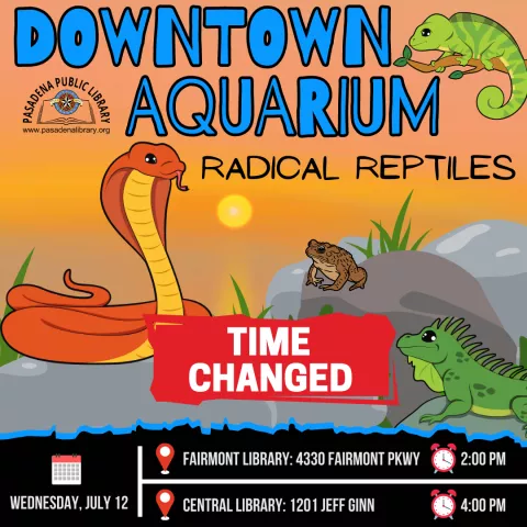 CENTRAL: Radical Reptiles with Downtown Aquarium