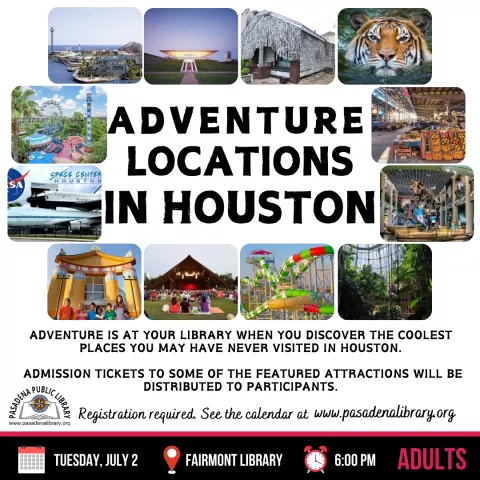 FAIRMONT: Adventure Locations in HOUSTON