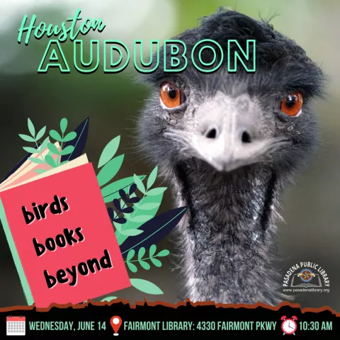 FAIRMONT: Houston Audubon - Birds, Books, and Beyond