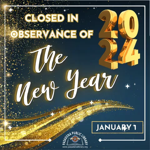 Closed in Observance of The New Year