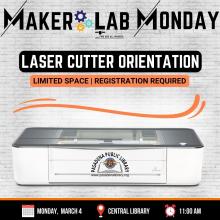 MARCH 4_ Laser Cutter Orientation